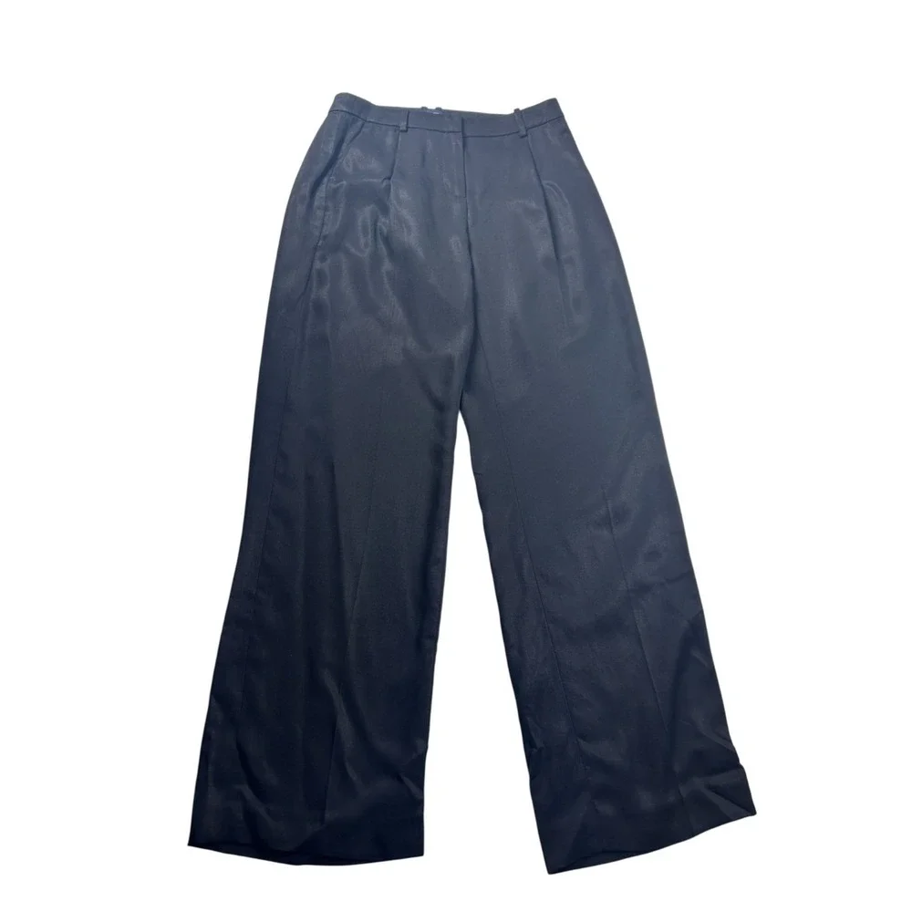 J. Crew Dress Pants Women's‎ Size 2 Black Wool Blend NEW
